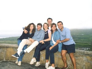 2000-06 Irlanda Convegno SAS a Dublino e ci agganciamo il week-end precedente. Siamo in 6, noi, i Pozzi e i Solinas (Buda si aggiungerà...