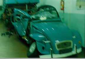 1995 Citroen 2CV azzurra (Carolina) b